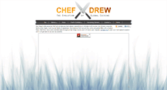Desktop Screenshot of chefdrewmcpartlin.com